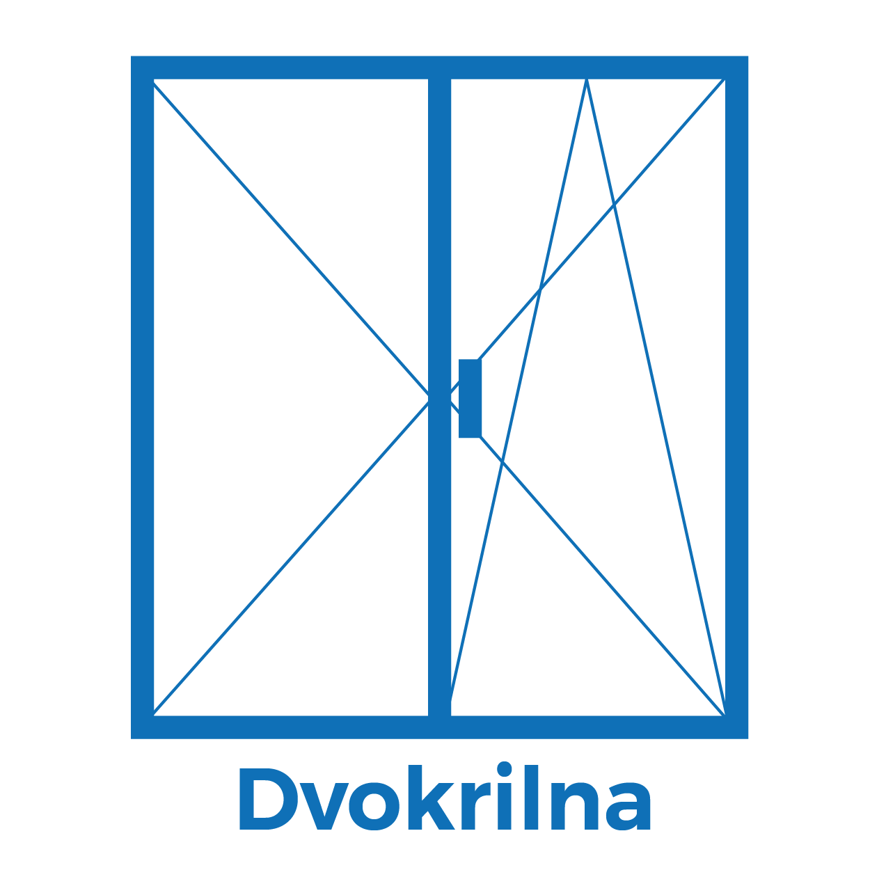 Dvokrilna balkonska vrata